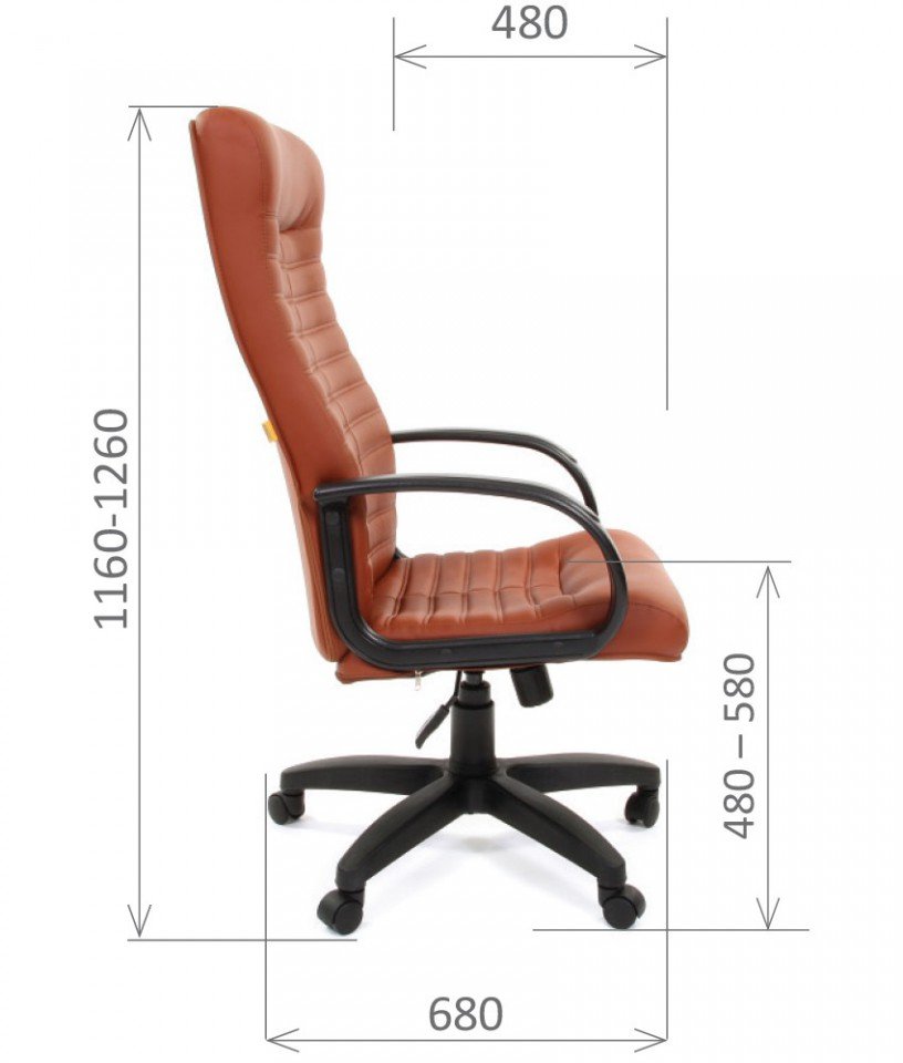 Кресло директора CHAIRMAN 480 LT - вид 2